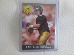 lot 226 image: 1991 Ultra Brett Favre Rookie Card...