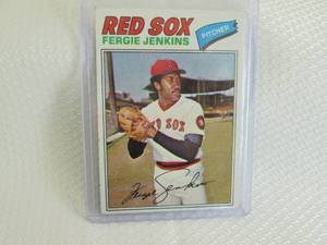 lot 237 image: 1977 Topps Fergie Jenkins Card...