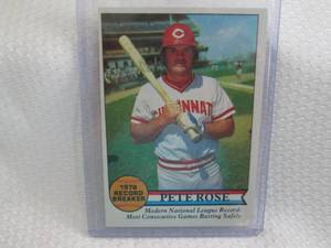 lot 4 image: 1979 Topps Pete Rose Record Breaker...