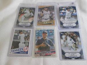 lot 5 image: 2020 & 2021 Topps Derek Jeter  Inse...