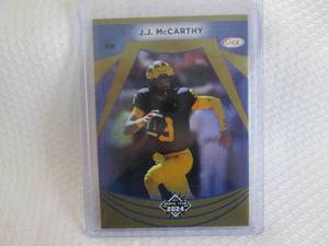 lot 24 image: 2024 Sage J.J. McCarthy Rookie Card...