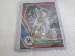 lot 46 image: 2021-22 Prizm  Karl Anthony Red Ice...