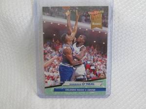 lot 47 image: 1992-93 Fleer Ultra Shaquille ONea...