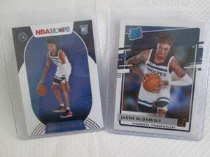 lot 48 image: 2020-21 Hoops & Donruss Jaden McDan...