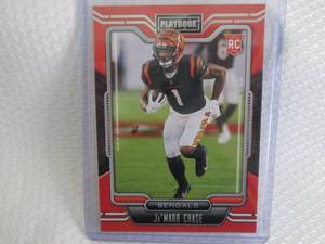 lot 60 image: 2021 Playbook Ja Marr Chase Rookie ...