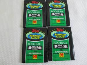 lot 78 image: 4-1992 Stadium Club Football Series...