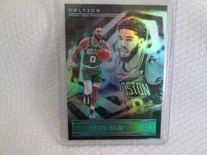 lot 104 image: 2020-21 Illusions Jayson Tatum Card...