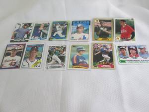 lot 106 image: Assorted Baseball Rookie Cards...