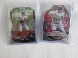 lot 108 image: 2021 Prizm Aaron Judge Cards...