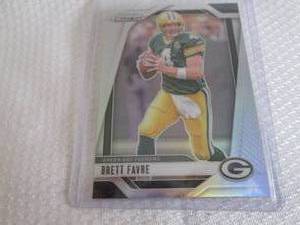lot 131 image: 2024 Prizm Brett Favre Silver Prizm...