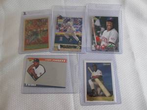 lot 135 image: Kirby Puckett Insert Cards...