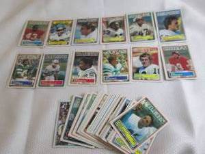 lot 136 image: Assorted 1983 Topps Football Cards...