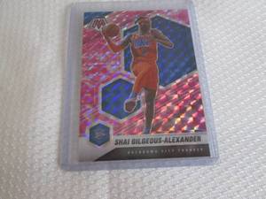 lot 145 image: 2020-21 Mosaic Shai Gilgeous-Alexan...