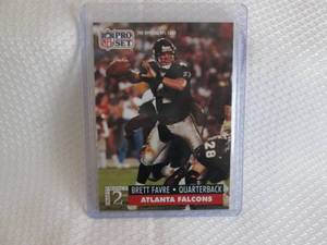 lot 146 image: 1991 Pro Set Brett Favre Rookie Car...