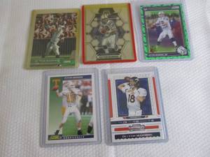 lot 150 image: Peyton Manning Cards...