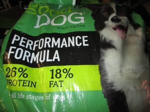 lot 259 image: 50 Pound bag of good dog performanc...
