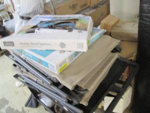 lot 276 image: Large lot of patio decor, sold as p...