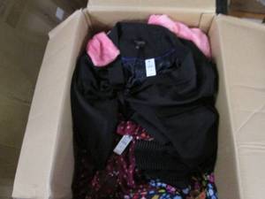 lot 283 image: Large box of new Talbots ladies cl...