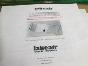 lot 287 image: Lakeair self contained flush ceilin...