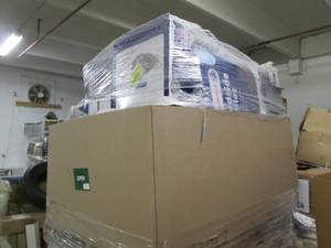 lot 288 image: Pallet lot of handicap assisted toi...