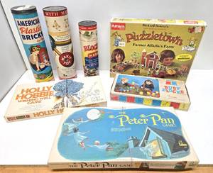 lot 218 image: Group of Complete Vintage Board Games etc