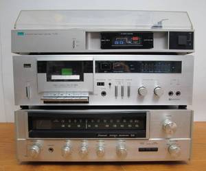 lot 81 image: Nice Working Group of Vintage SANSUI Stereo Equipment & Turntable