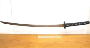 lot 114 image: Japanese Damascus Steel Katana Blade Samurai Sword