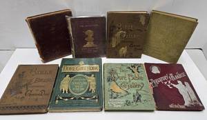 lot 163 image: Estate Lot of Old Antique Hardcover GUSTAVE DORE Illustrated Books - Books #13