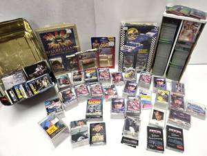lot 168 image: LARGE Estate Collection of NASCAR & Other Racing Cards