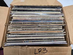 lot 175 image: Estate Lot of Assorted Vintage Vinyl Records #3 - Mixed Genre - Approx 60-80 Records - Unsearched