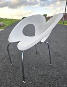 Signed Modernist Italian Designer Ripple Chair by Ron Arad for Moroso