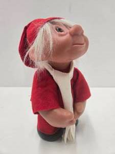 lot 197 image: Large Size Vintage DAM Santa Troll Doll - Made in Denmark