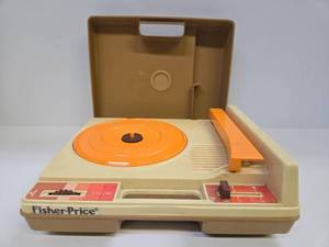 lot 199 image: Working Vintage FISHER PRICE Record Player
