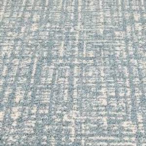 lot 49 image: StyleWell Light BlueWhite 5 ft. x 7 ft. Abstract Area Rug   Customer Returns See Pictures