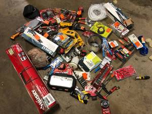 lot 48 image: Lot of Assorted Tools and Hardware Various Models and Conditions   Customer Returns See Pictures