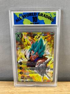 lot 204 image: Dragon Ball Super Vegito, Unison of Might Graded Card - AWG Gem Mint 10 T