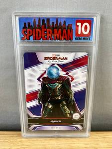 lot 206 image: Spider-Man Far From Home Mysterio Graded Card - Gem Mint 10 T