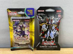 lot 211 image: Brand New Yu-Gi-Oh Supreme Darkness & Legendary Duelists Sealed Blister Packs T