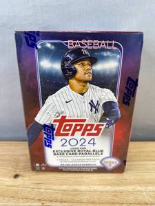 lot 219 image: Brand New 2024 Topps Series 2 Baseball Card Blaster Box - 7 Packs T