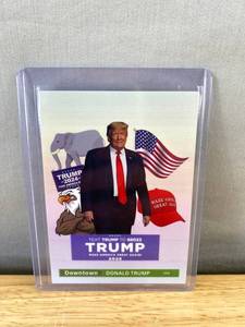 lot 228 image: Donald Trump Downtown Trading Card - 2024 MAGA Edition T
