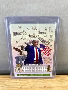 lot 21B image: Downtown Donald Trump Collectible MAGA Card T