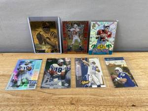 lot 238 image: 7 Peyton Manning NFL Football Cards J