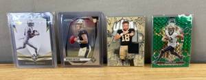 lot 243 image: New Orleans Saints Player Football Card Lot - Thomas, Rattler, Olave, RC Relic J