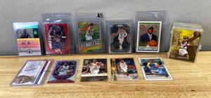 lot 252 image: NBA Basketball Trading Card Lot with Stars, Inserts & RCs - LaMelo Ball, Pippen, Hardaway J