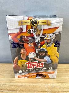 lot 15B image: Brand New 2023 Topps Athletes Unlimited Trading Cards Sealed Blaster Box - 7 Packs N