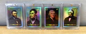 lot 14B image: 2024 Pieces of the Past 1800s Edition Presidential Card Set N