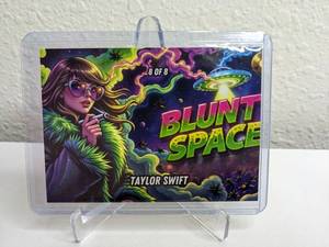 lot 57B image: Blunt Space Taylor Swift Custom Trading 8 of 8 Card M