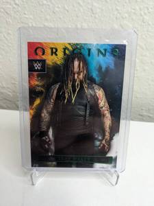 lot 62B image: 2022 Panini Chronicles Origins WWE Bray Wyatt Card #133 M