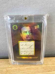 lot 69B image: Grover Cleveland 2024 Pieces of the Past 1800s Relic Card N