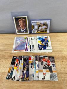 lot 822 image: Assorted Hockey Trading Card Lot - Gretzky, Bochenski, Inserts J